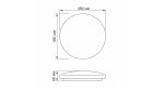 Oprawa sufitowa LED ZOYA 48W NW